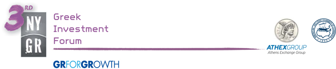 3rd Greek Investment Forum in NY (June 11, 08:00-14:00) 